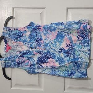 Lilly Pulitzer Essie Tank Top Shade Seekers Size XXS